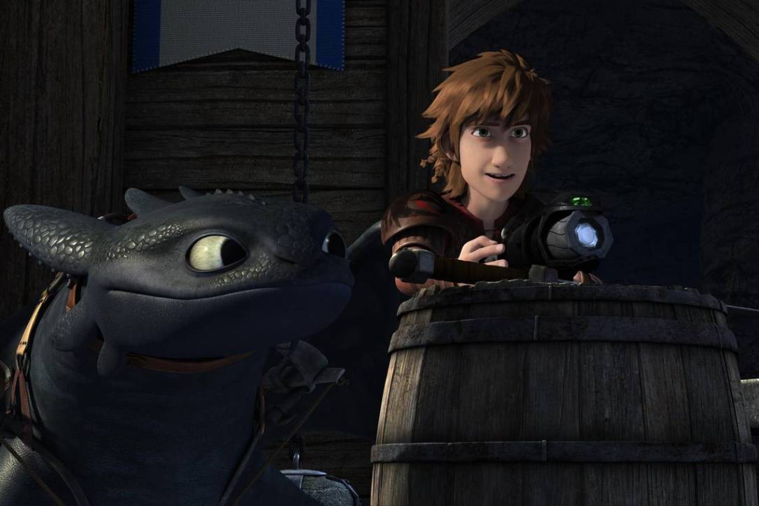 DREAMWORKS DRAGONES_ CARRERA AL BORDE