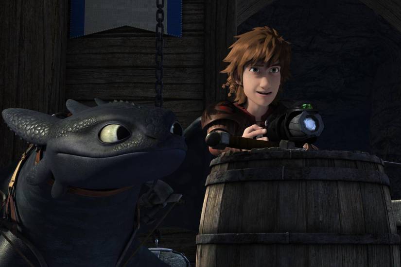 DREAMWORKS DRAGONES_ CARRERA AL BORDE