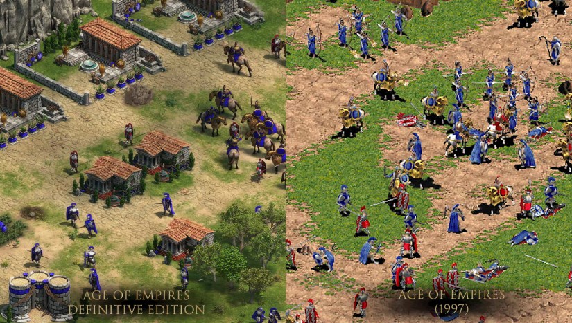Age Of Empires Comparativa